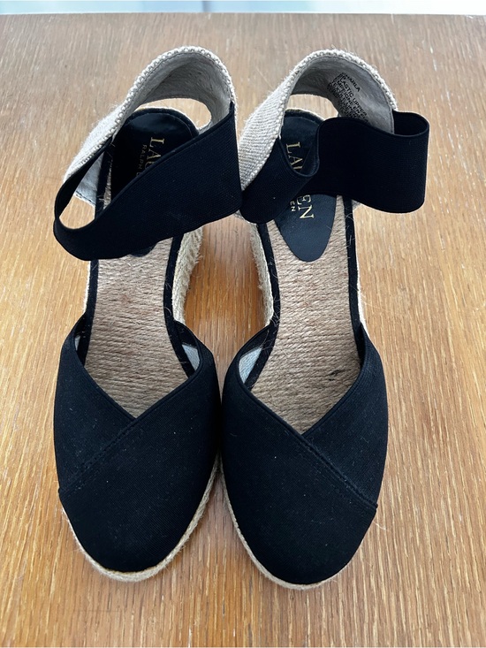 Lauren Ralph Lauren Shoes - Ralph Lauren Womens Charla Closed Toe Casual Espadrille Sandals Sz 8
